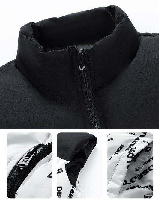 Chaleco de Invierno Acolchado de Algodón para Hombre - Image 3