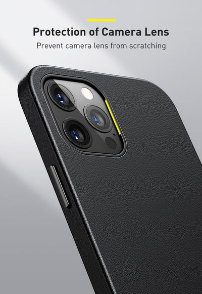 Funda de Cuero Magnética para iPhone 12 Mini Negro - Image 21