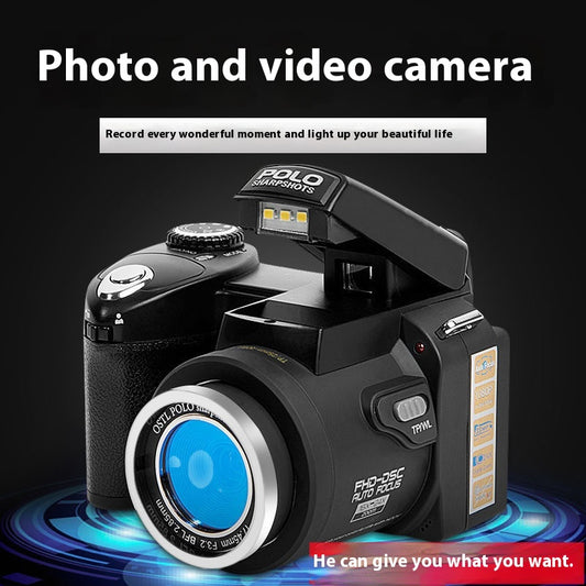Cámara Digital Teleobjetivo D7100 Enfoque Automático Full HD 33 Megapíxeles