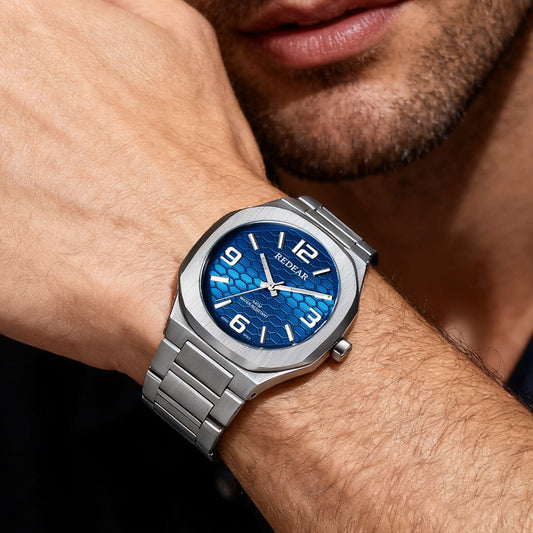 Reloj para Hombre con Movimiento Japonés Resistente al Agua