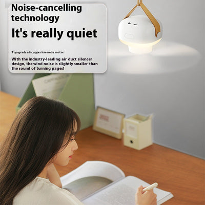 Ventilador Eléctrico Portátil para Camping con Luz Nocturna Silenciosa - Image 5