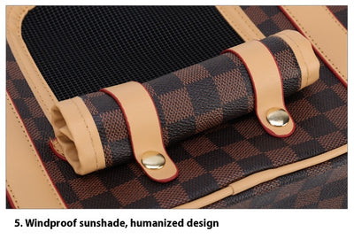Bolso de Gran Capacidad con Patrón Cuadriculado y Diseño Transpirable - Image 13