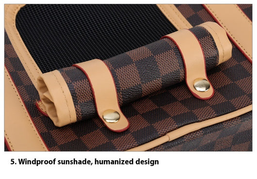 Bolso de Gran Capacidad con Patrón Cuadriculado y Diseño Transpirable - Image 13