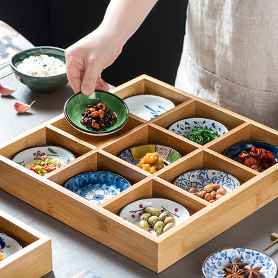 Plato de Cerámica Japonesa para Aperitivos y Salsas - Image 22