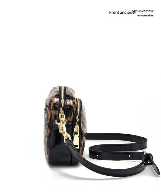 Bolso Crossbody Estampado Leopardo - Ligero y Versátil para Celular - Image 3