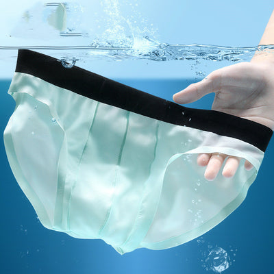 Bóxers Seamless Ice Silk para Hombre - Transpirables y Frescos - Image 3
