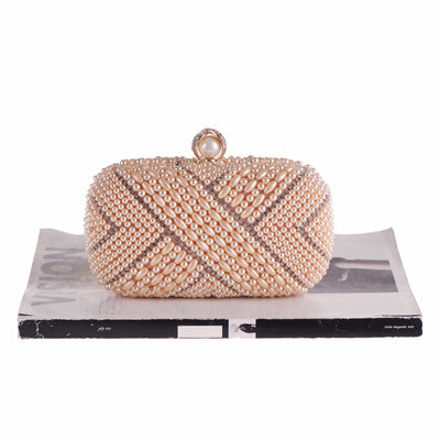 Bolso Cuadrado Pequeño con Detalle de Perla para Mujer - Image 8