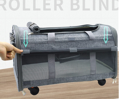 Bolsa de Transporte Plegable con Ruedas para Gatos - Image 12