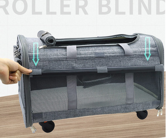 Bolsa de Transporte Plegable con Ruedas para Gatos - Image 12