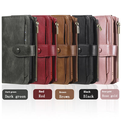 Funda Cartera Magnética para 16 Móviles - Protección Retro Multifunción con Ranuras para Tarjetas - Image 5