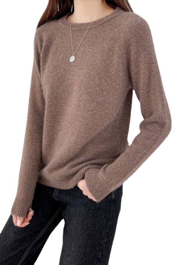 Suéter Básico para Mujer Cuello Redondo - Diseño Minimalista