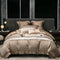 Livia Gold Flat Sheet 4pcs Set - 150cm