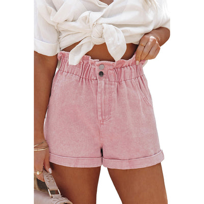 Shorts Talle Alto Lavados para Mujer - Versátiles y Modernos - Image 8