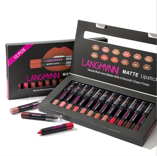 Set de Labiales Mate Aterciopelados Resistentes al Agua de Larga Duración - Image 15