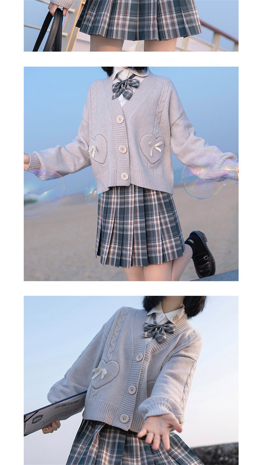 Chaqueta Uniforme Escolar JK con Diseño Mariposa 3D - Image 10