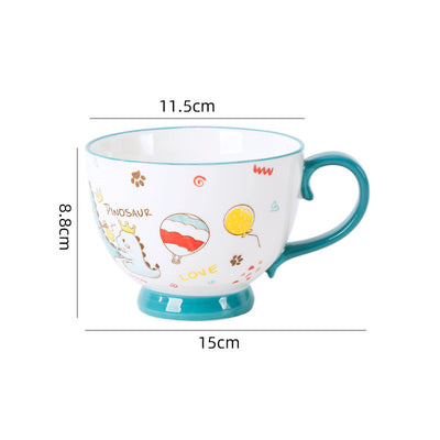 Juego de Platos de Cerámica Infantil con Diseños Animados - Image 23