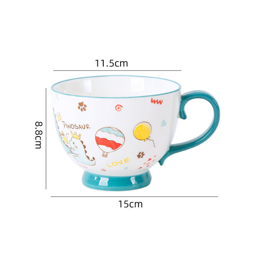 Juego de Platos de Cerámica Infantil con Diseños Animados - Image 23