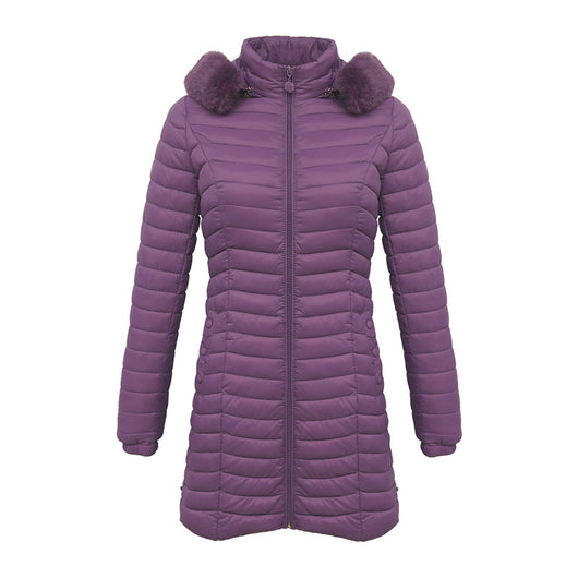Abrigo Acolchado Ultraligero para Invierno - Parka Larga de Algodón Mujer - Image 10