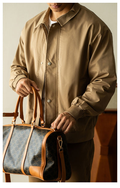 Camisa Antiarrugas Impermeable para Hombre - Colores Lisos, Sin Planchado - Image 37