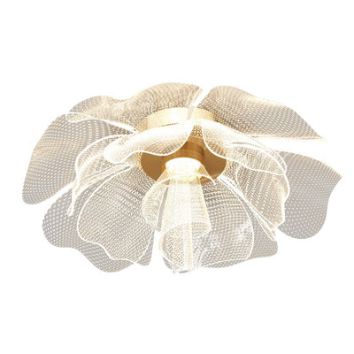 Lámpara de Estudio Floral Acrílica para Dormitorio - Image 5