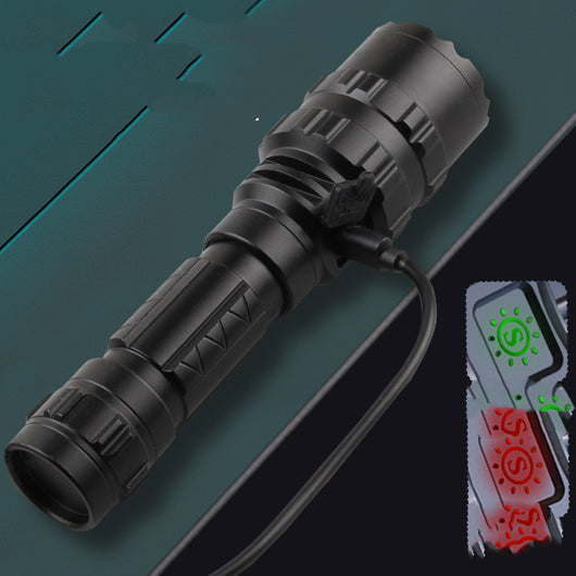Linterna LED XM-L2 de Alto Rendimiento con Carga USB y Alcance Extendido - Image 3