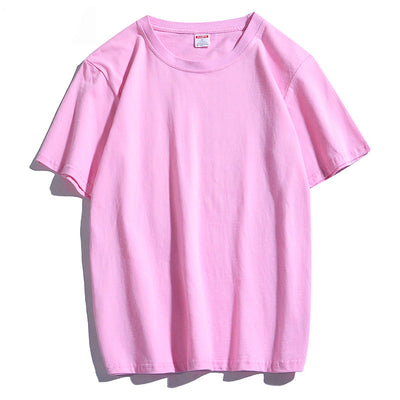 Camiseta Básica de Algodón Puro Manga Corta - Image 3