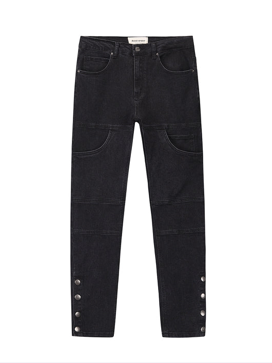 Jeans Slim Fit con Corte Tridimensional y Bolsillos Pechuga - Image 5