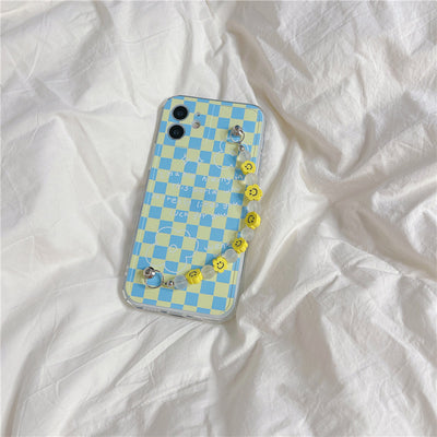Funda Celular Lattice Azul y Blanco - Image 6