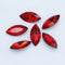 Vermelho Brilhante 3 X 6mm30 Peças