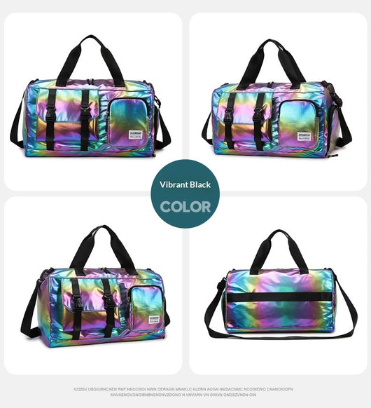 Bolsa de Yoga y Fitness Perlada Multicolor con Compartimento Seco-Húmedo - Image 28
