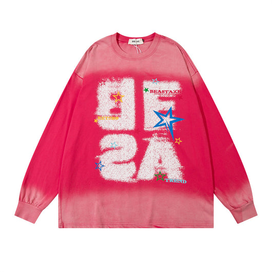 Camiseta de Algodón para Hombre con Estampado de Letras - Image 16