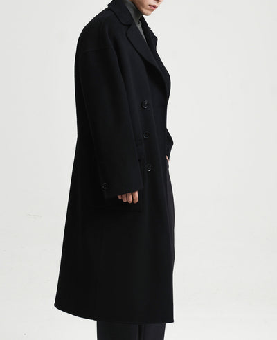 Abrigo de Lana Doble Faz para Hombre - Elegancia y Calidez - Image 20