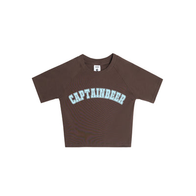 Playera Corta Retro Americana Cuello Redondo - Top Ombligo Sexy para Verano - Image 4