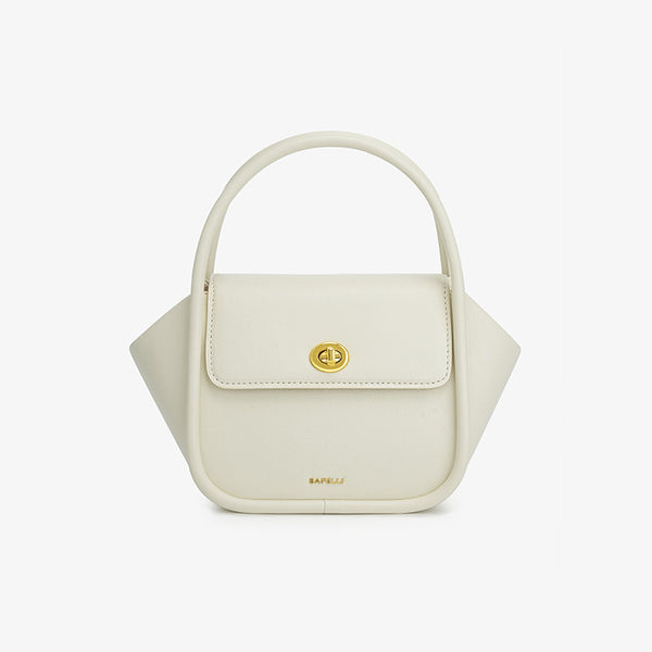 Bolsa Mensajera Artesanal de Cuero Genuino para Mujer
