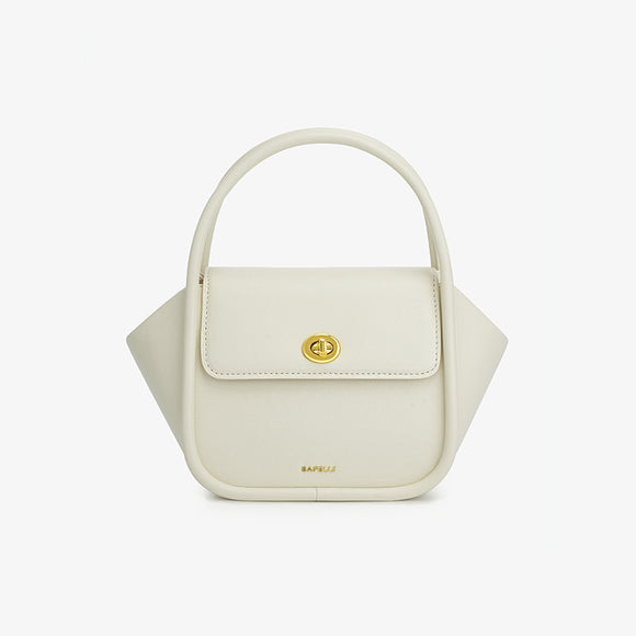 Bolsa Mensajera Artesanal de Cuero Genuino para Mujer