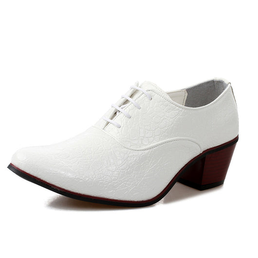 Zapatos de Moda Británica para Hombre con Punta Elevada - Image 3