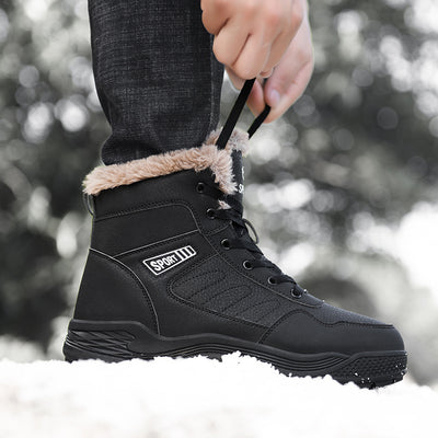 Botas de Nieve Impermeables Acolchadas para Hombre - Image 6