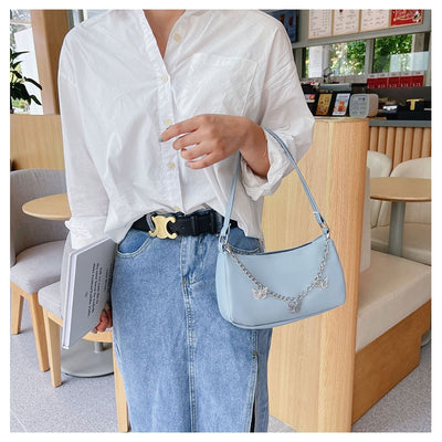 Bolso Bandolera Mariposa con Cadena - Cartera Versátil Comodidad Diaria - Image 34