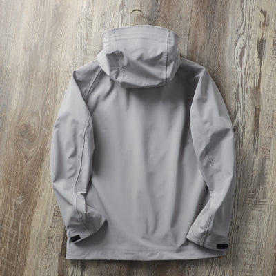 Chaqueta Soft Shell Impermeable y Cortavientos con Capucha - Image 12