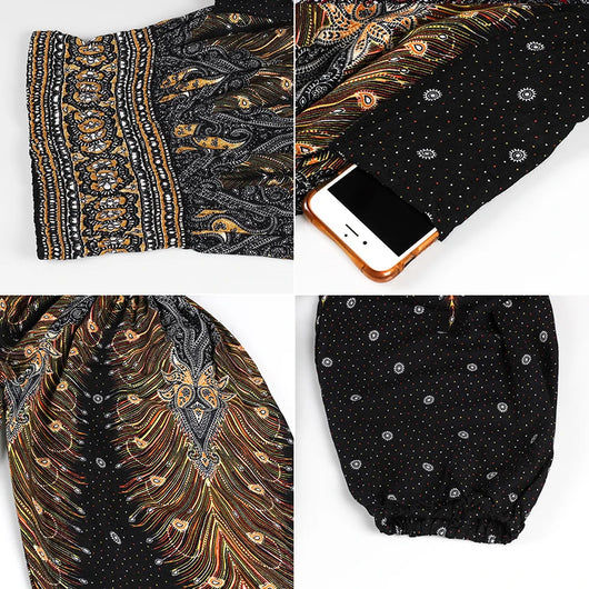 Pantalones de Yoga Pavo Real - Cintura Alta - Image 22