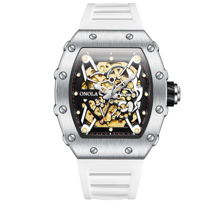 Reloj Deportivo Automático para Hombre con Banda de Silicona Resistente al Agua - Image 6