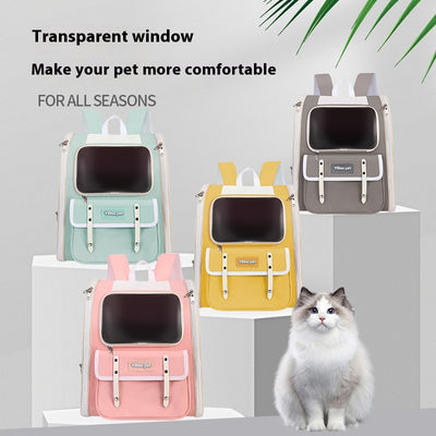 Bolsa de Transporte para Mascotas Respirable Todo Clima - Image 22
