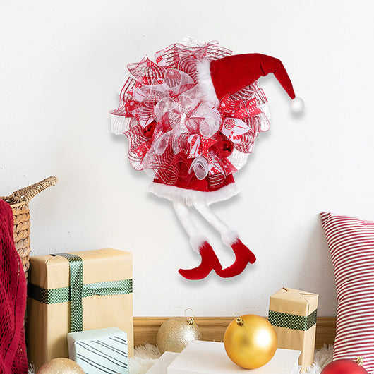 Adorno Navideño Duende con Piernas Largas para Árbol de Navidad - Image 3