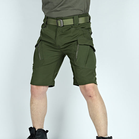 Pantalones Tácticos Cortos Transpirables Stretch IX9 - Secado Rápido