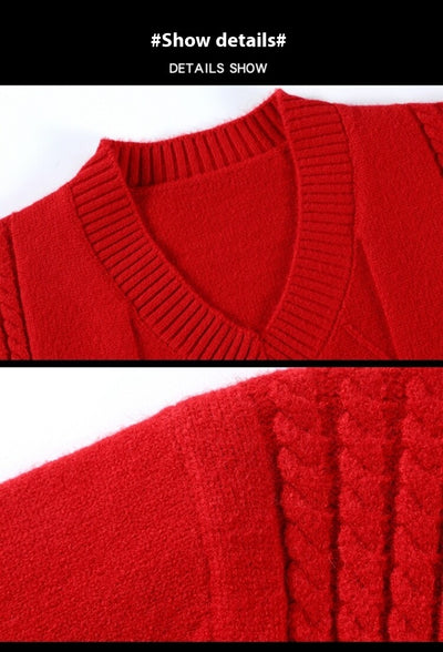 Suéter Casual para Hombre con Cuello Tipo Polo - Pullover de Punto - Image 39