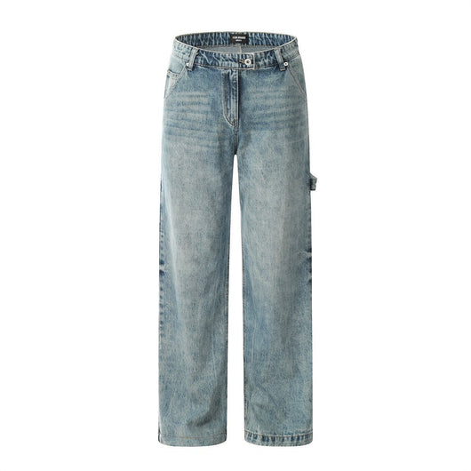 Pantalones Vaqueros Holgados para Hombre - Corte Recto Casual - Image 5