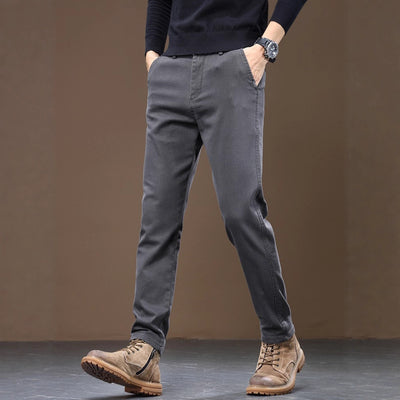 Pantalones Casuales Rectos para Hombre Chaolunbu - Corte Clásico y Cómodo