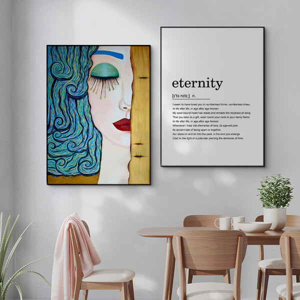 Mural Decorativo Alfabeto Inglés para Dormitorio y Comedor