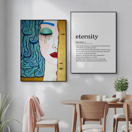Mural Decorativo Alfabeto Inglés para Dormitorio y Comedor
