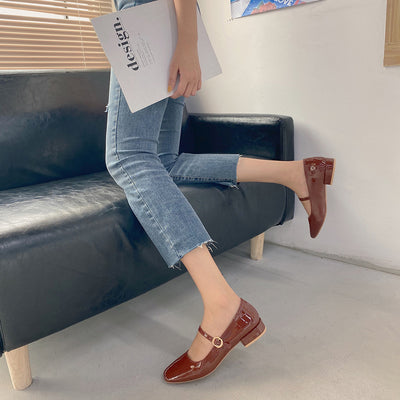Zapatos de Tacón Cuadrado Grueso para Mujer - Image 30